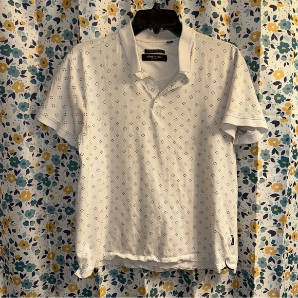 Kenneth Cole New York Men’s White Polo - Picture 1 of 6